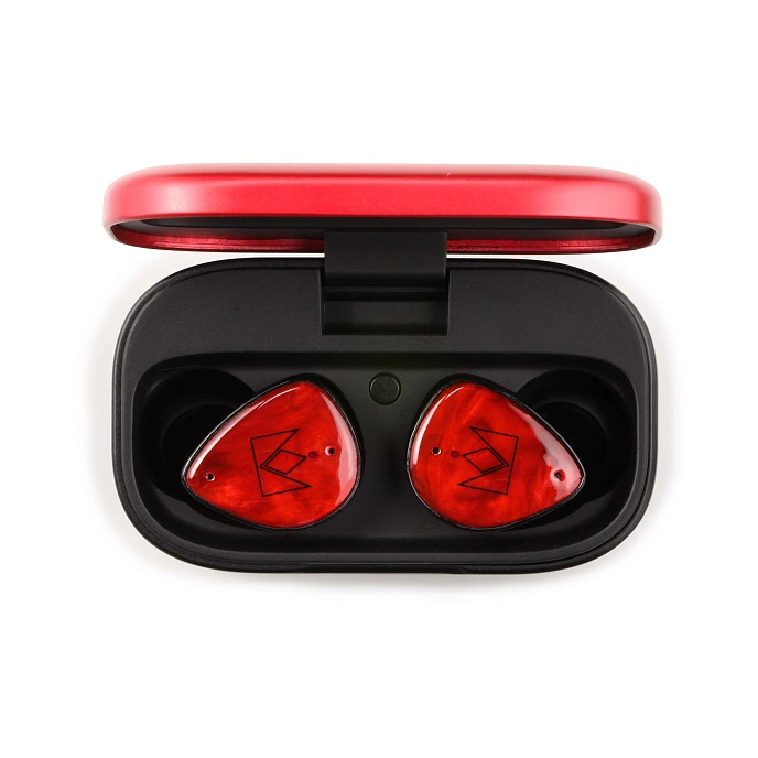 Wireless Headphones Noble Audio FoKus Amadeus Black Red - img.1