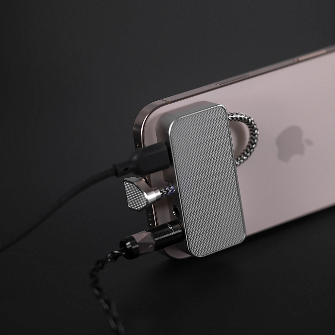 Headphone amplifier with DAC ddHiFi TC44Grip Silver - img.6
