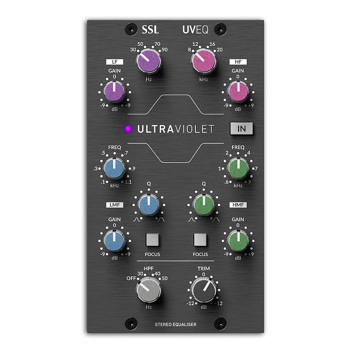 Effects Processor Solid State Logic 500-Series Ultraviolet Stereo EQ - img.0