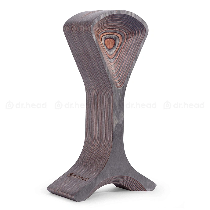 Headphone stand Dr.Head Under Wood Snowstorm 2 Black Brown - img.1