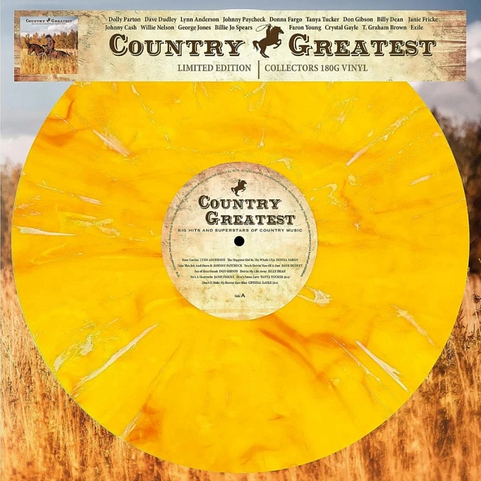 Vinyl Record Various - Country Greatest - Big Hits And Superstars Of Country Music LP - img.1