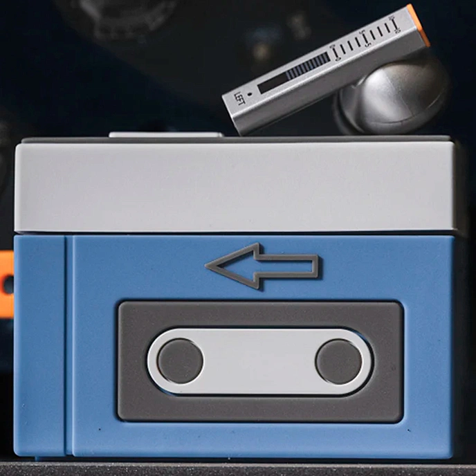 Headphone case MoonDrop Golden Ages Case Blue/Grey - img.3