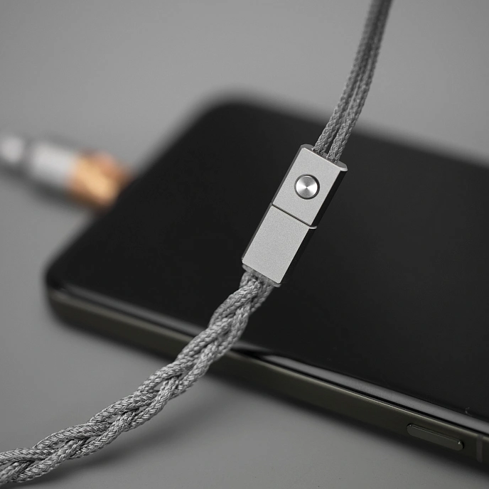 Cable ddHiFi M198C USB-C - 2-pin Silver - img.7