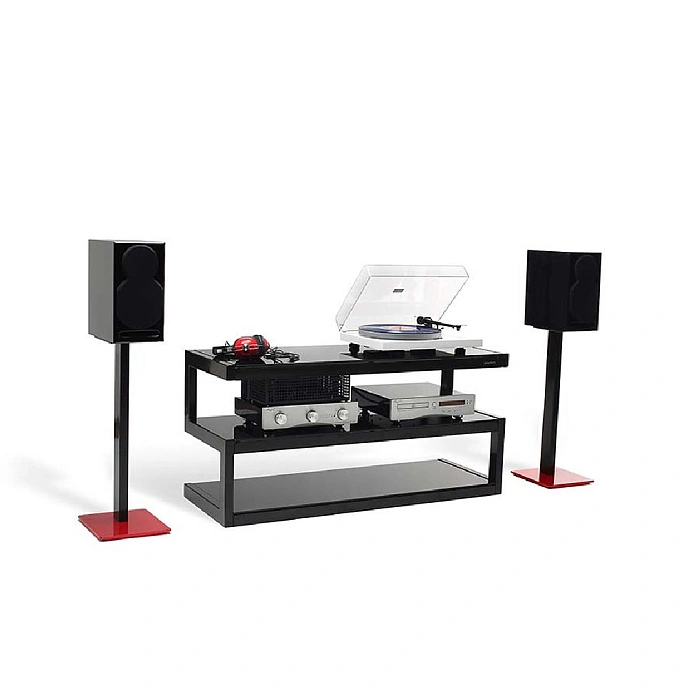 Speaker Stands NorStone Esse Speaker Stand Black Glossy/Red - img.5