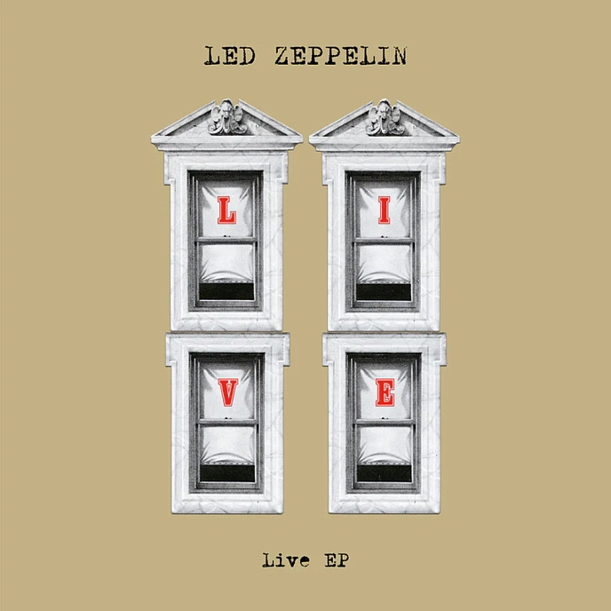 Vinyl Record Led Zeppelin - Live EP LP - img.0