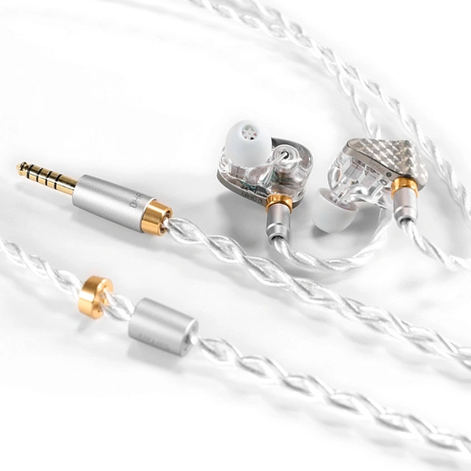 In-ear headphones ddHiFi E14D Surface Silver