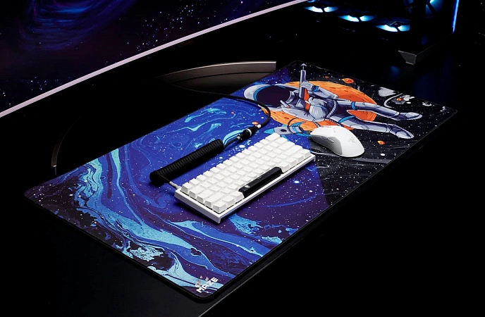 Mouse pad Maze ASTRO CGR-BB Blue 3XL - img.1