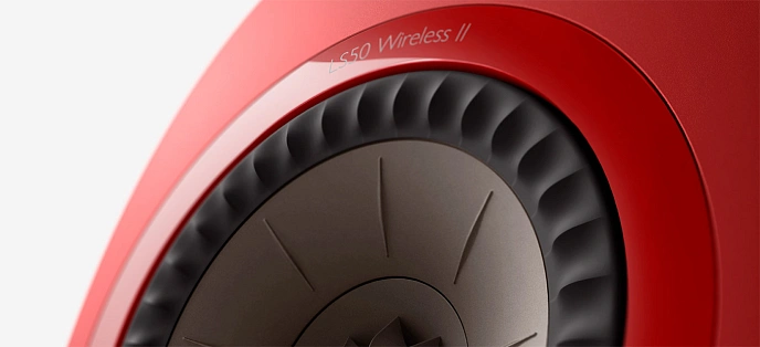 Bookshelf speakers KEF LS50 Wireless II Crimson Red SE - img.5