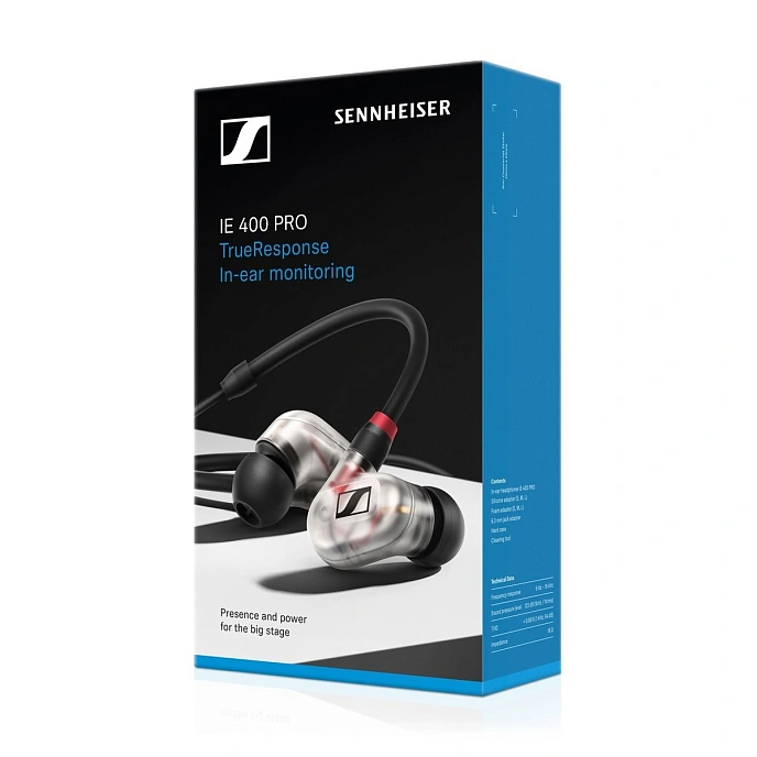 IEMs headphones Sennheiser IE 400 Pro Clear - img.12
