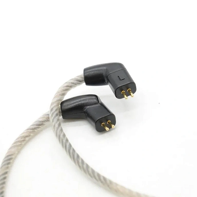 Cable 64 Audio Premium 8-Braid Cable Non-Recessed Silver 3.5mm - img.3