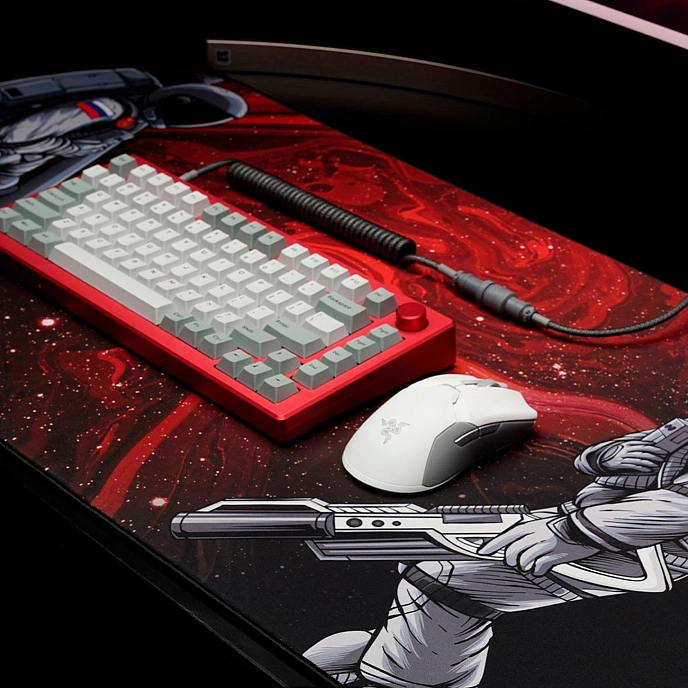 Mouse pad Maze ASTRO WAR Red 2XL - img.3