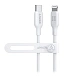 - img.0 Cable Anker 542 USB-C to Lightning Cable White 0.9m - img.0