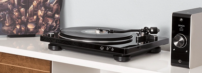 Turntable Denon DP-450USB Black - img.8