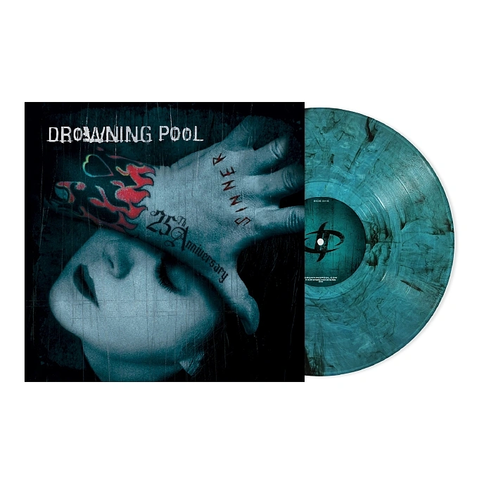 Vinyl Record Drowning Pool - Sinner (Limited Edition, Blue Ink Swirl) LP - img.0