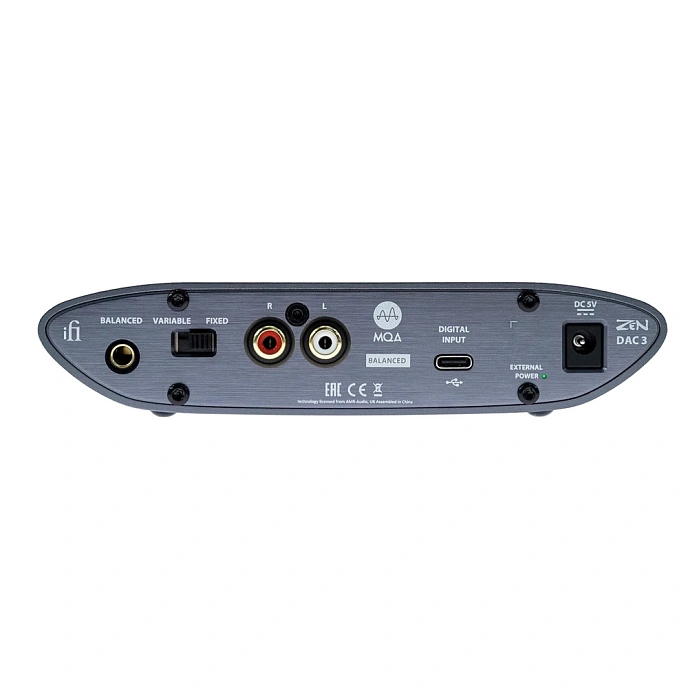 iFi Zen Dac V3 dark grey цап/усилитель для наушников - img.1