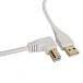 Cable UDG Ultimate Audio Cable USB-A - USB-B 2m Angled White - img.1