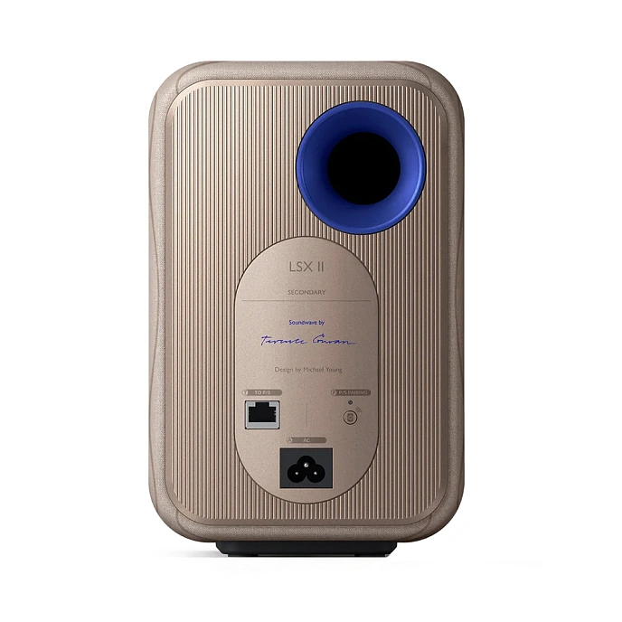 Kit KEF LSX II Soundwave + KEF S1 Floor Stand Mineral White - img.2