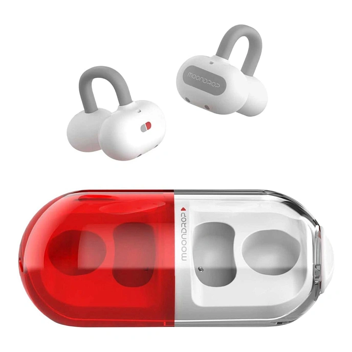 Wireless Headphones MoonDrop Pill Red - img.0
