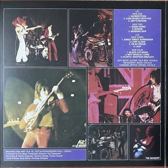 Box set Beck, Bogert & Appice - Live 1973 & 1974 (Boxset) - 4LP - img.9