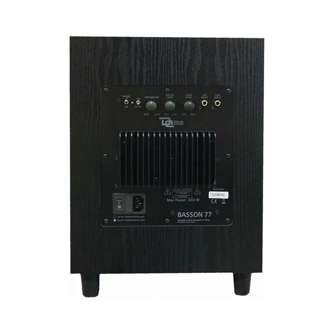 Subwoofer Davis Acoustics Basson 77 Black - img.4