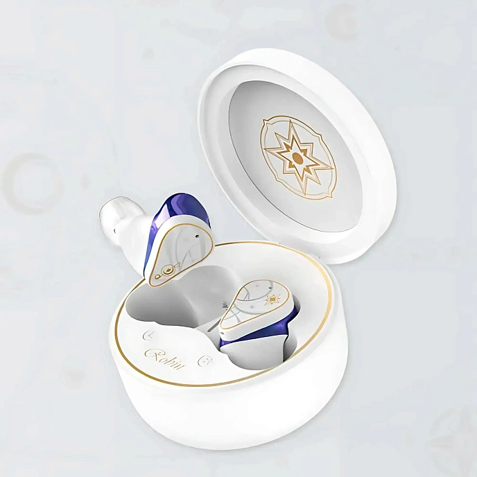 Wireless Headphones MoonDrop Robin White/Blue - img.3