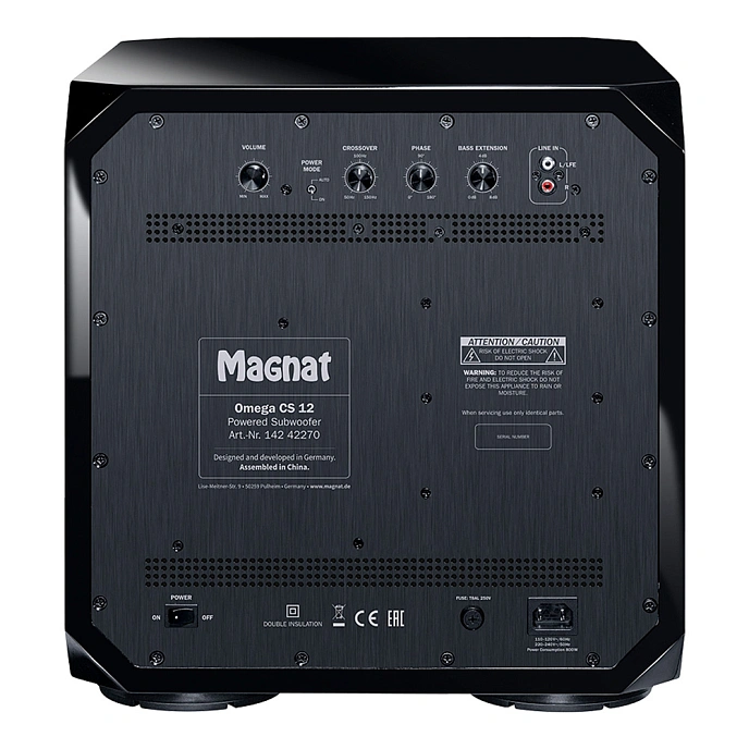 Subwoofer Magnat Omega CS 12 Black - img.3