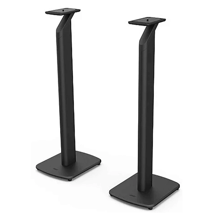 Bookshelf speakers KEF LSX II Lava Red + KEF S1 Floor Stand Black - img.7