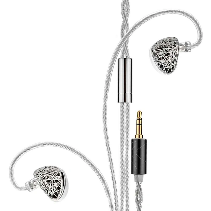 In-ear headphones MoonDrop Beautiful World (Limited) Silver - img.1