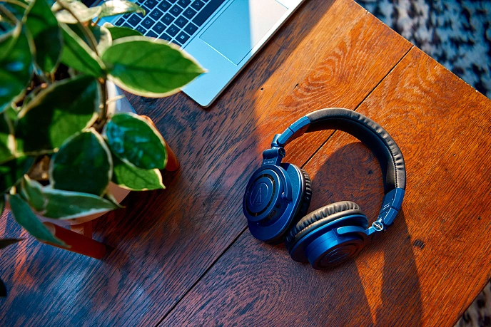 Over-ear headphones Audio-Technica ATH-M50xBT2 Deep Sea - img.9