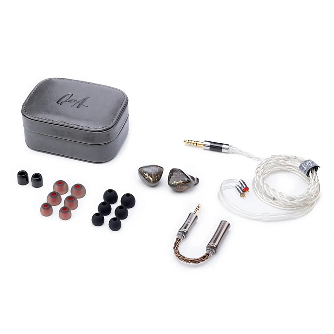 IEMs headphones Queen Of Audio New Mojito Premium Gray - img.2