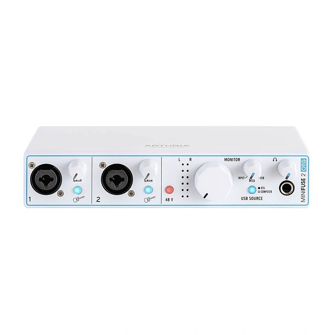Audio interface Arturia MiniFuse 2 OTG White - img.0