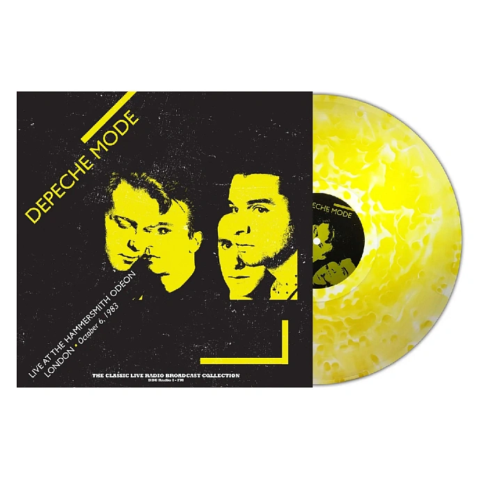 Vinyl Record Depeche Mode – Live At The Hammersmith Odeon London (Yellow Cloudy) LP - img.1