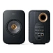 Bookshelf speakers KEF LSX II Carbon Black + KEF S1 Floor Stand Black - img.2