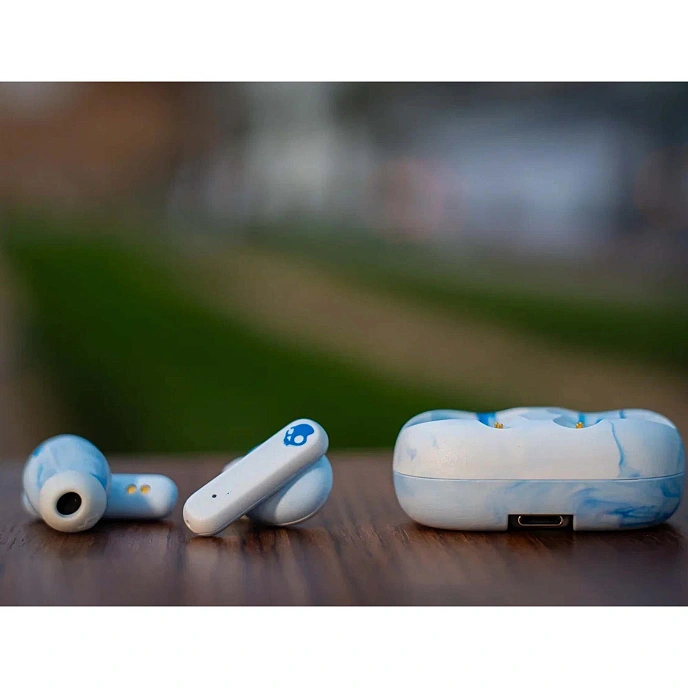 Wireless Headphones Skullcandy EcoBuds Glacier - img.1