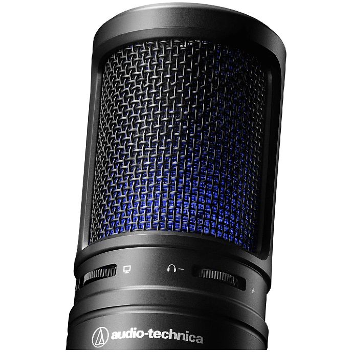 Microphone for streaming and gaming Audio-Technica AT2020 USB-X Black - img.2