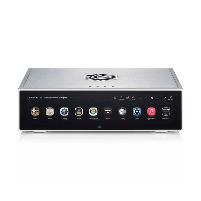 Network Audio Player Rose RS130 Silver - img.0