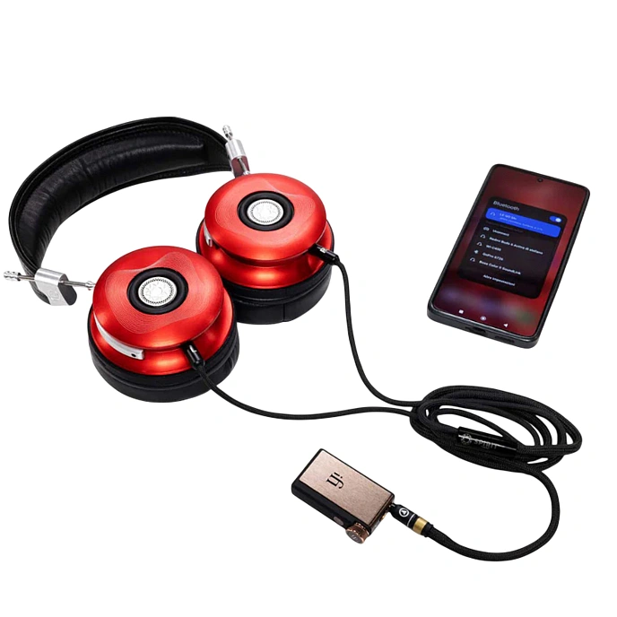 High End headphones Spirit Radiante Wave Red Black - img.5