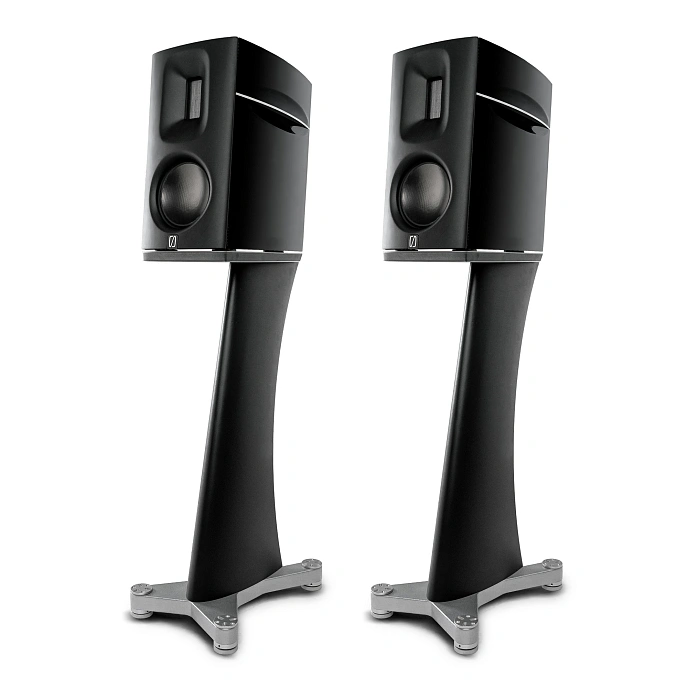 Bookshelf speakers Borresen M1 Black Piano Lacquer - img.0