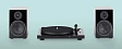 Turntable Pro-Ject Set JukeBox E + Speaker Box 5 Piano Black - img.4