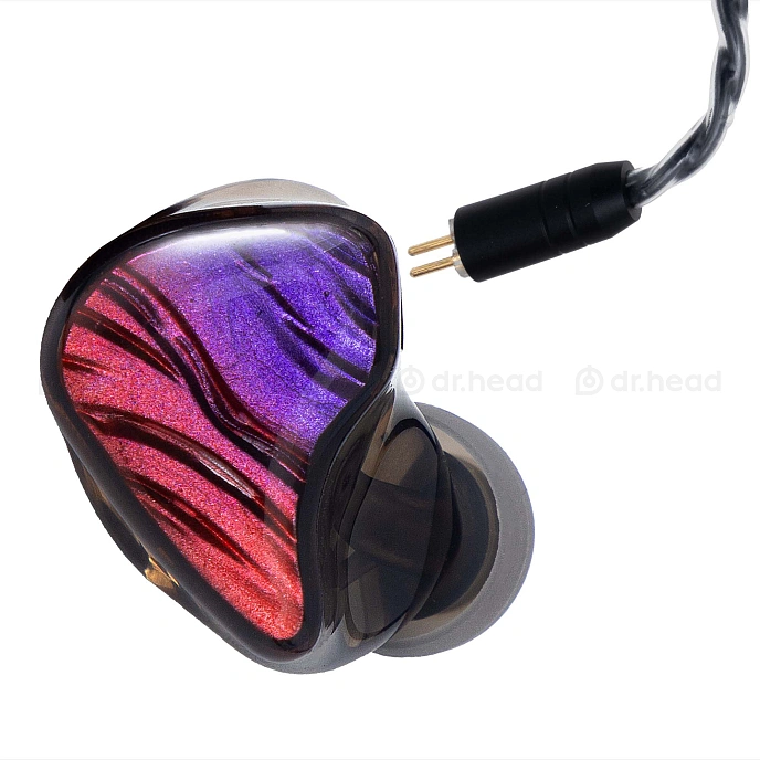 In-ear headphones Celest IgniteX Beast Purple Red 3.5mm - img.2
