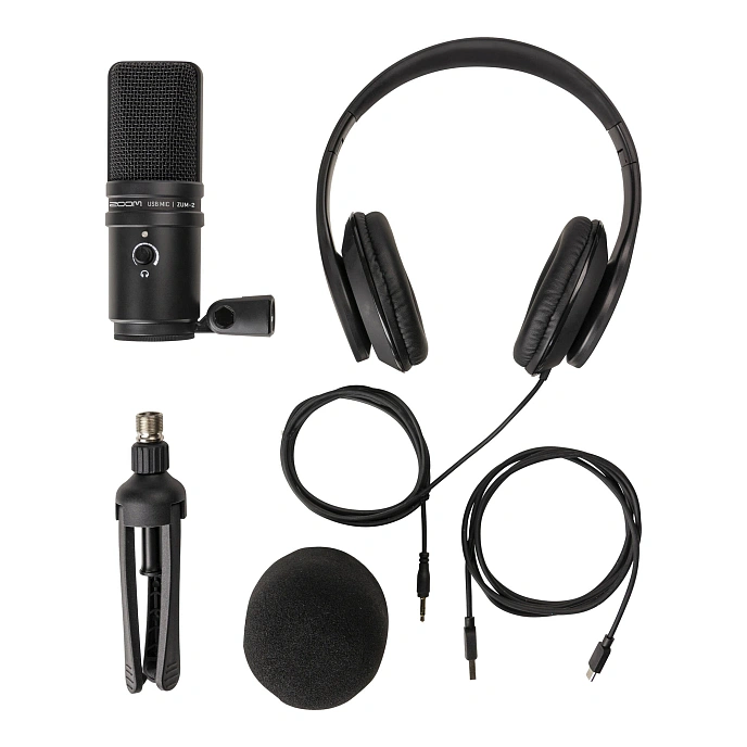 Microphone for streaming and gaming Zoom ZUM-2 PMP Black - img.1