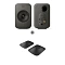 KEF LSX II LT Graphite Grey + KEF P1 Desk Pad Black