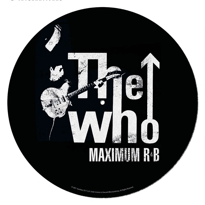 Vinyl Accessory Pyramid The Who Maximum R&B (12 Slipmat) Black - img.0