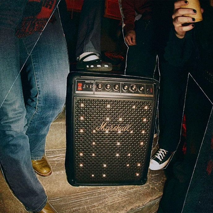 Speaker System Marshall Bromley 450 Black Brass - img.11