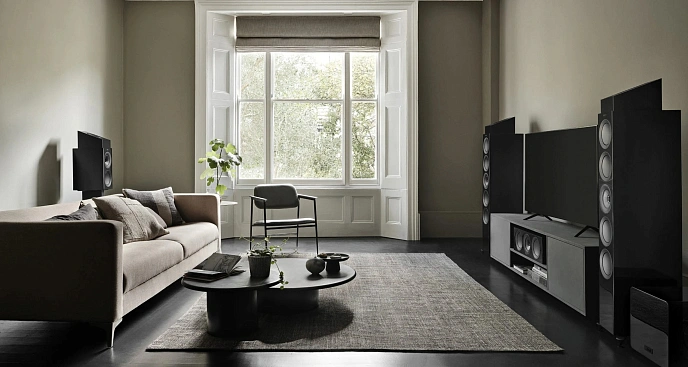 Bookshelf speakers KEF R3 Meta Black Gloss - img.4