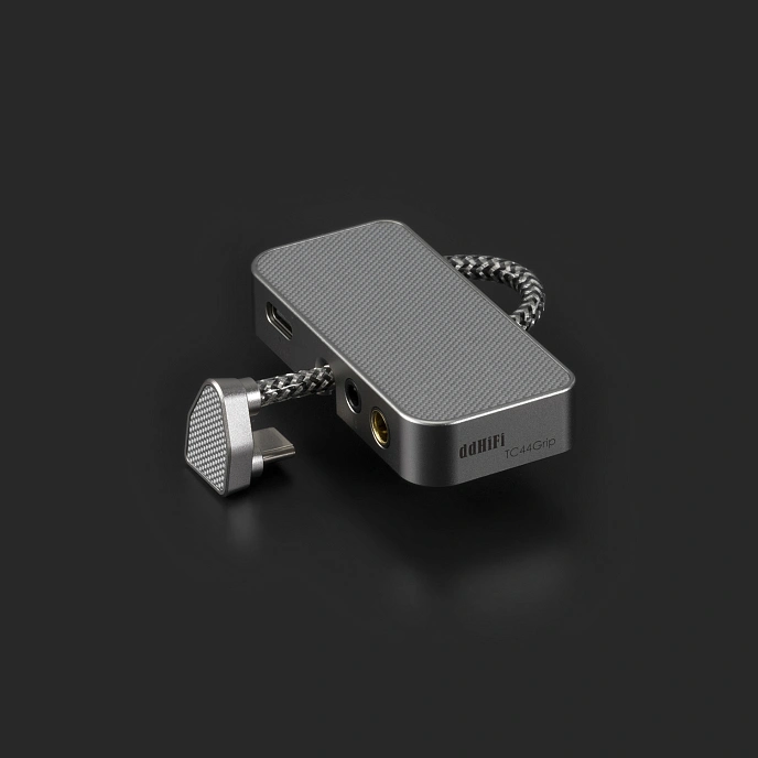 Headphone amplifier with DAC ddHiFi TC44Grip Silver - img.7