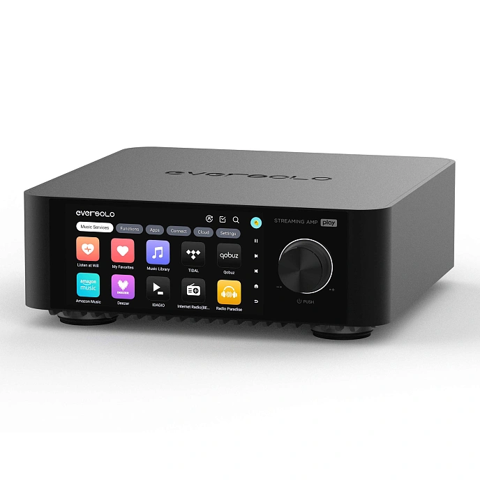 Network Audio Player Eversolo Play Black - img.4