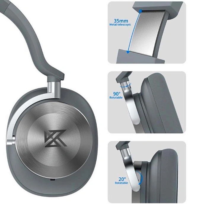 Wireless Headphones KZ T10S Silver - img.5
