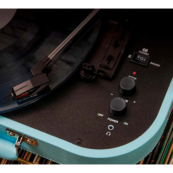 Turntable Crosley DISCOVERY turquoise - img.6