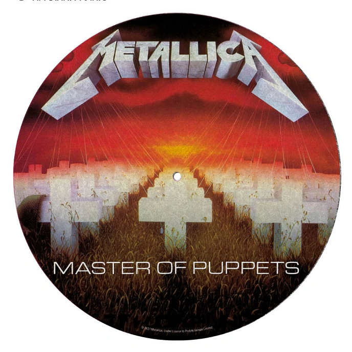 Vinyl Accessory Pyramid Metallica Master Of The Puppets (12 Slipmat) - img.0